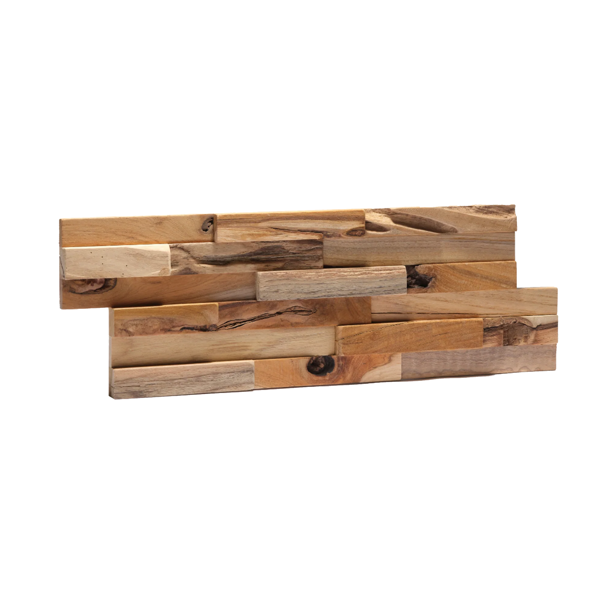 Plaque murale en bois ULTRAWOOD TEAK BOLOGNA marron