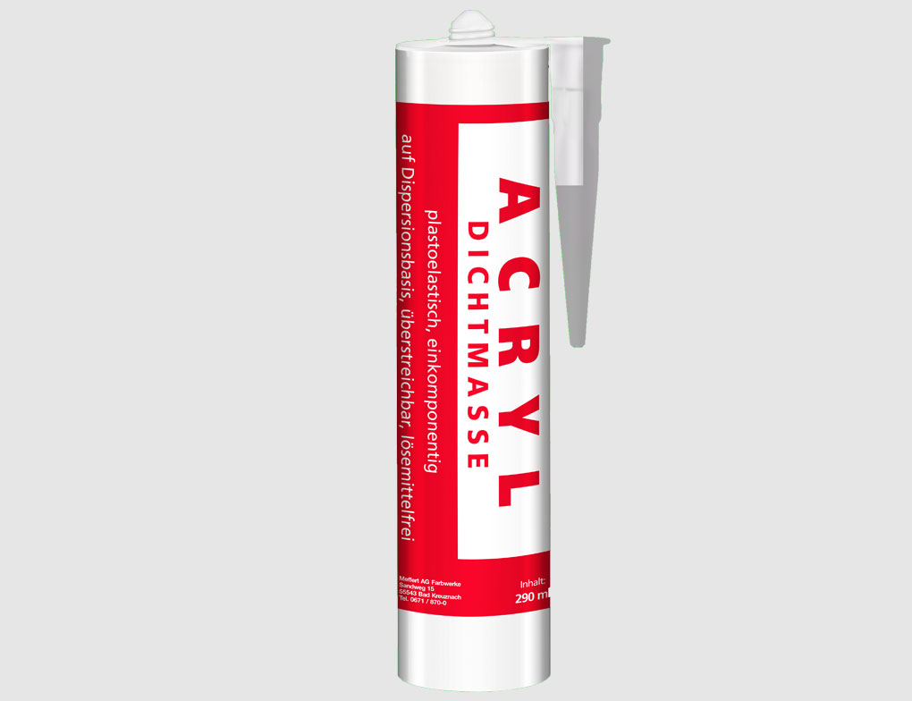 Acryl-Dichtmasse weiß