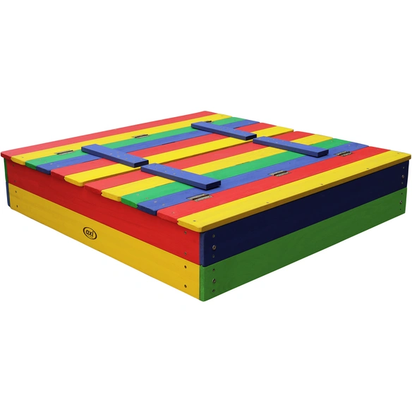 Sandkasten mit Sitzbank »Ella «, 100 x 95 x 20 cm (LxBxH), hemlockholz