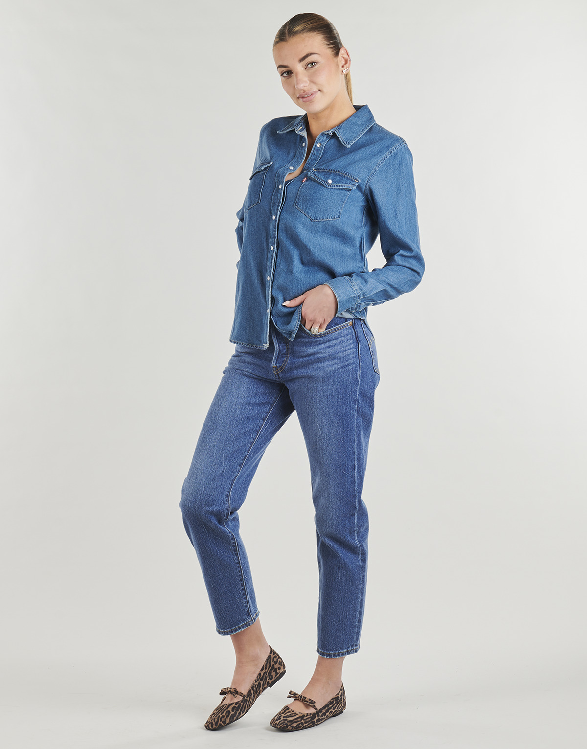 Levi's - 501® CROP - Blue