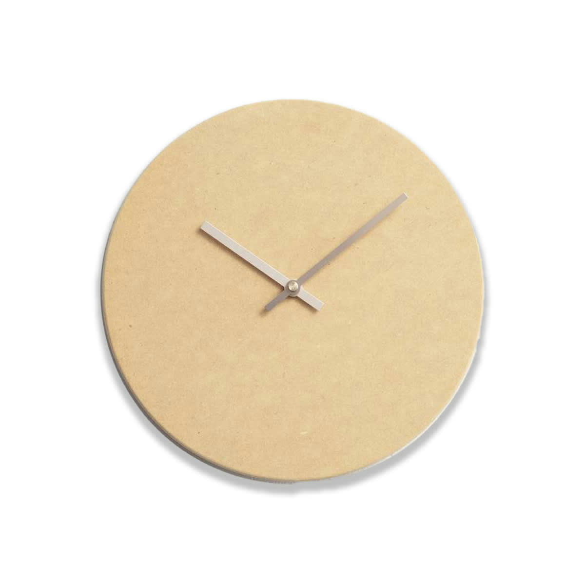 - Horloge murale en bois jaune D28cm