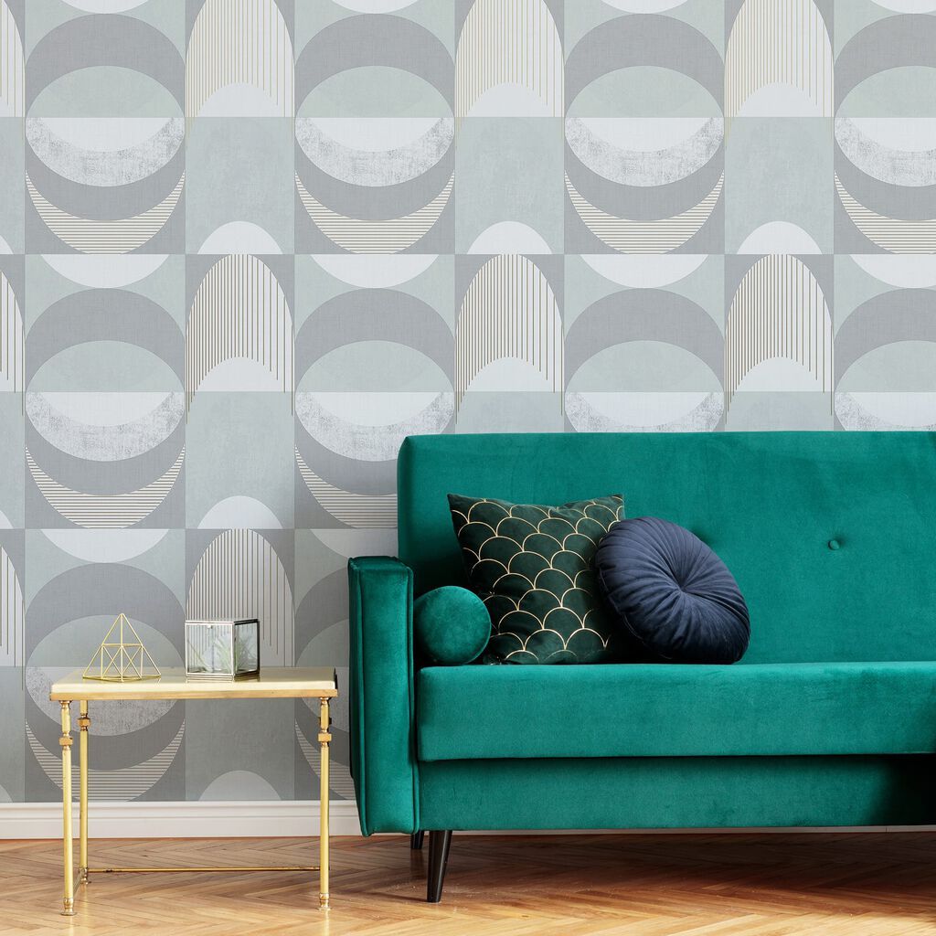 Sublime Seamless Geo Mint Wallpaper