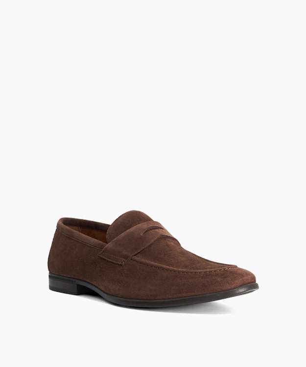 Barclays Brown - Suede Loafers