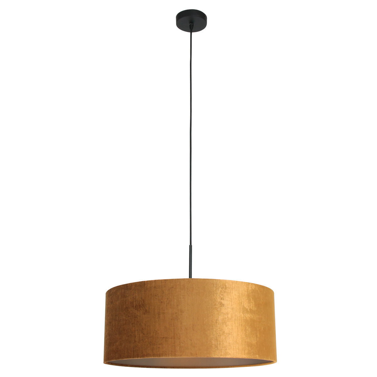 Steinhauer hanglamp Sparkled - 1 lichts - 50x 200 cm - zwart goud