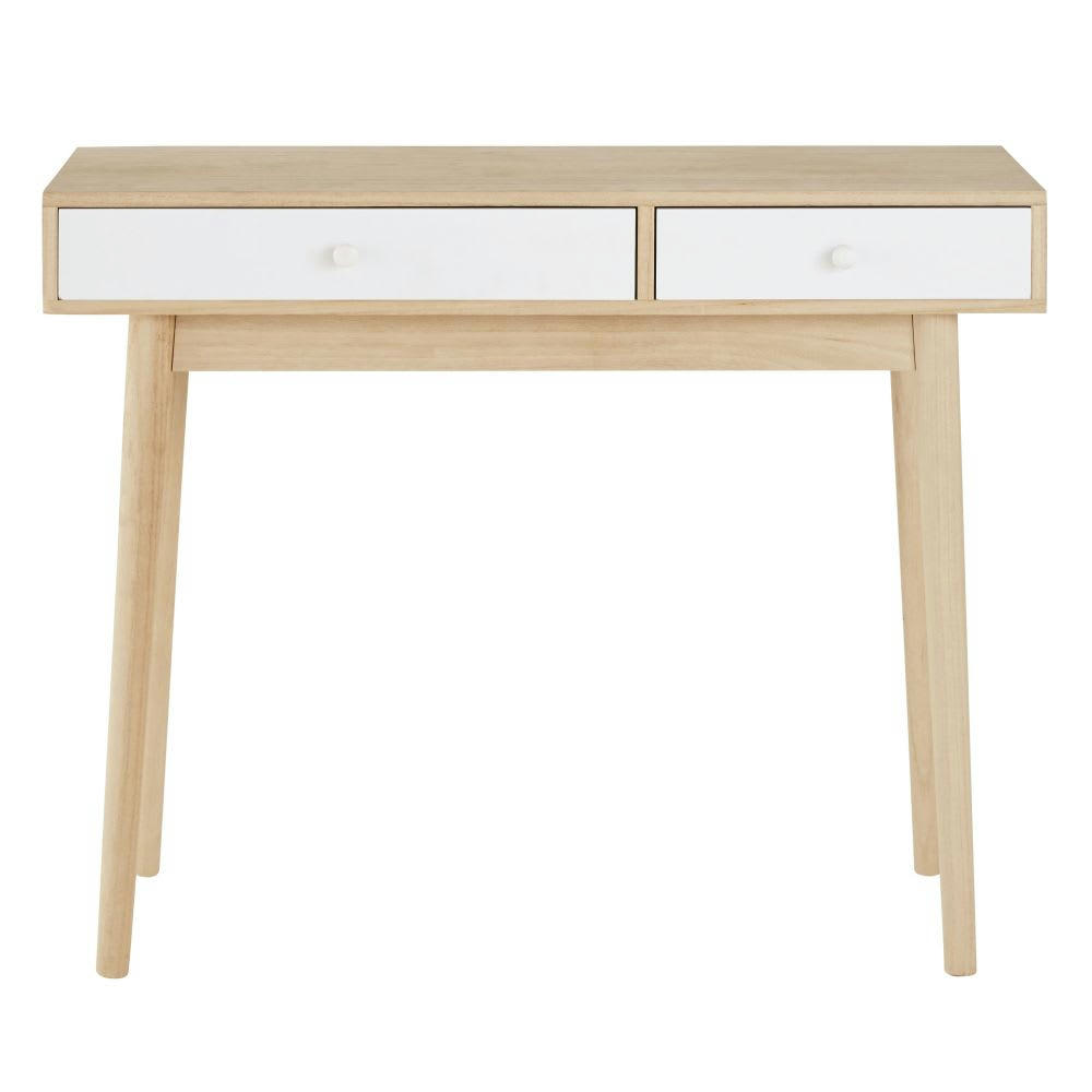 Spring - Console 2 tiroirs bicolore