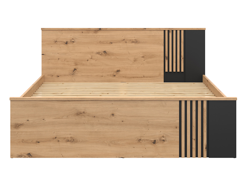 Łóżko Vabres 160x200 dąb artisan lamele