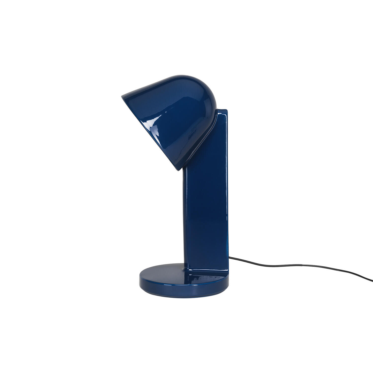 C&eacute;ramique Down bordlampe, navy blue