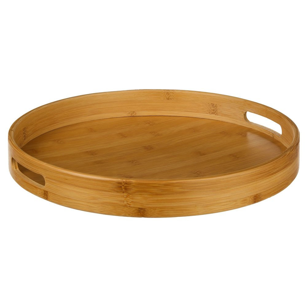 Taca MDF z rączkami, Ø 40 cm