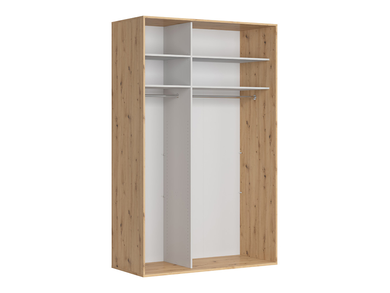 Szafa przesuwna Flex 150 cm dąb artisan/grafit
