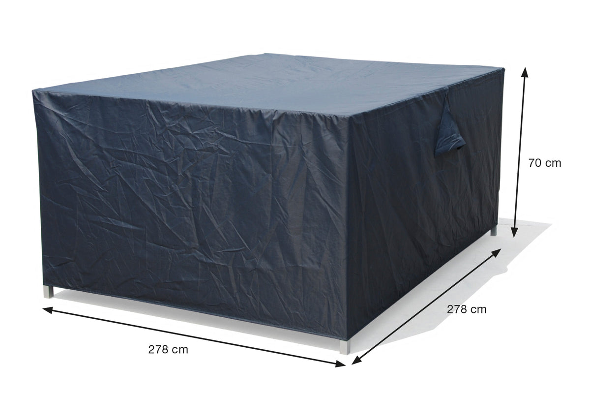 Coverit lounge-diningset hoes - 278x278xH70 cm