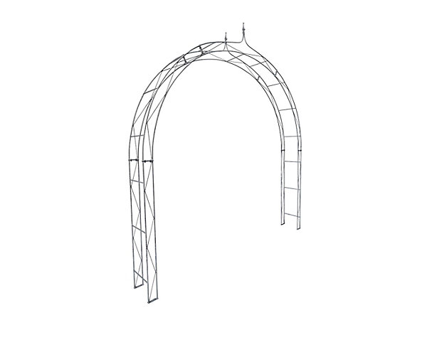 Arche de jardin HANNAH - 220 cm Galvanisé