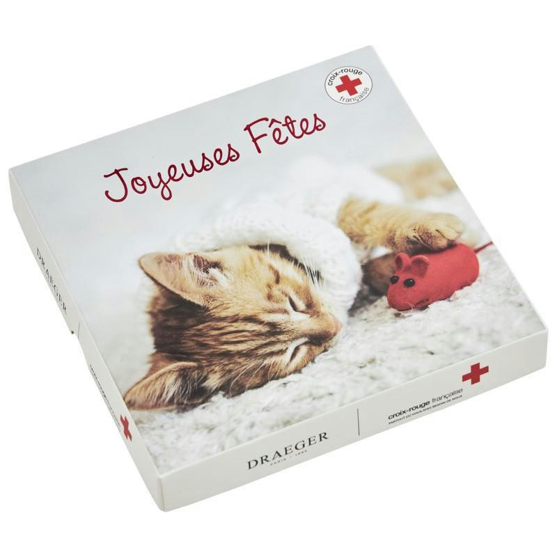 - Lot de 6 cartes de vœux avec enveloppe meilleurs voeux sapin