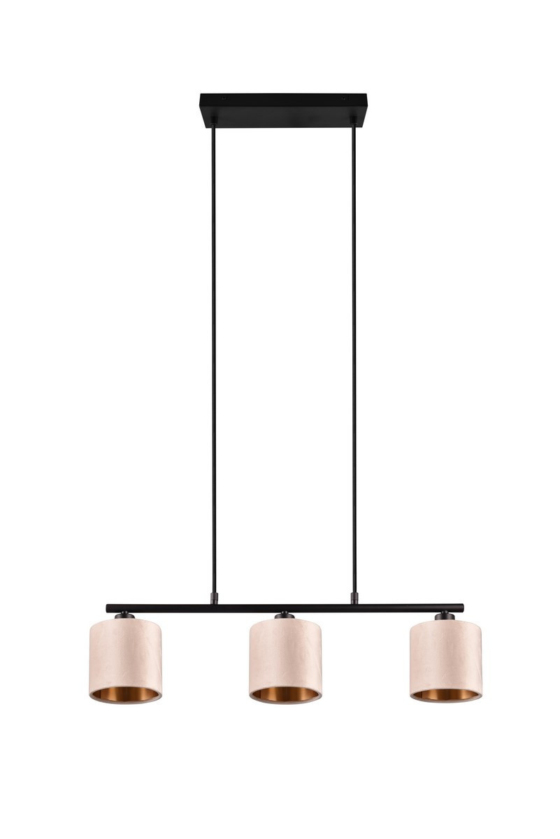 Lampa wisząca kremowo-złota JULIETA 3xE14x40W wym: 150x66x12 cm Trio