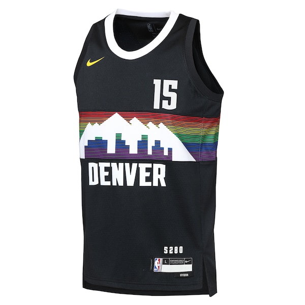 Nikola Jokić Denver Nuggets Nike Youth 2025/26 City Edition Swingman Jersey - Black