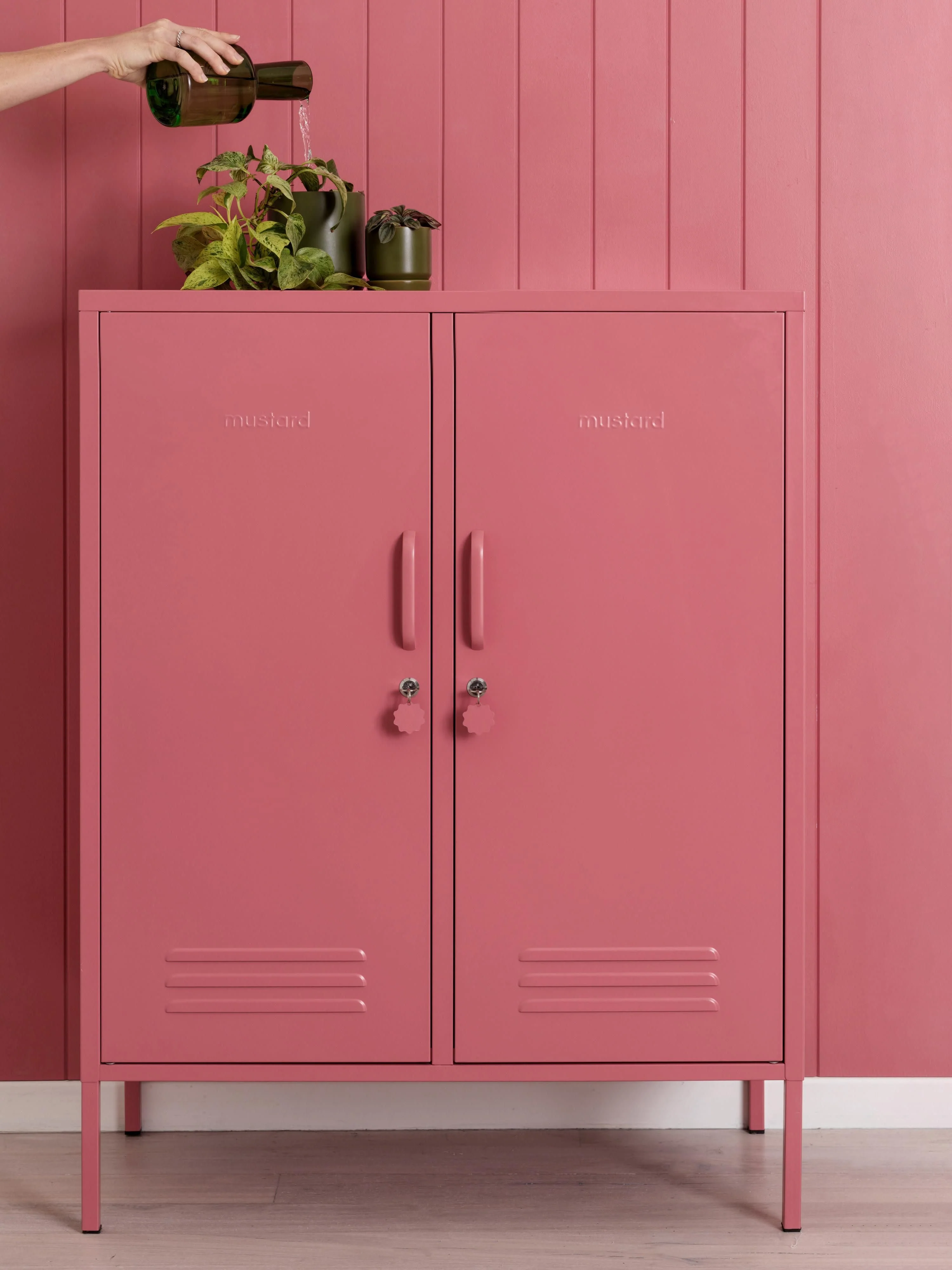 Metall-Highboard The Midi