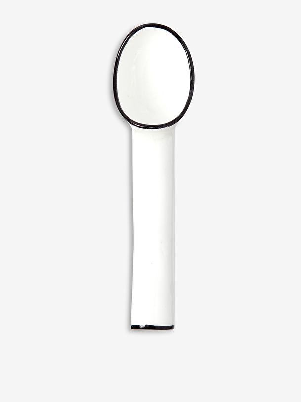 Cuillere a glace croki blanc noir - be h... noir/blanc