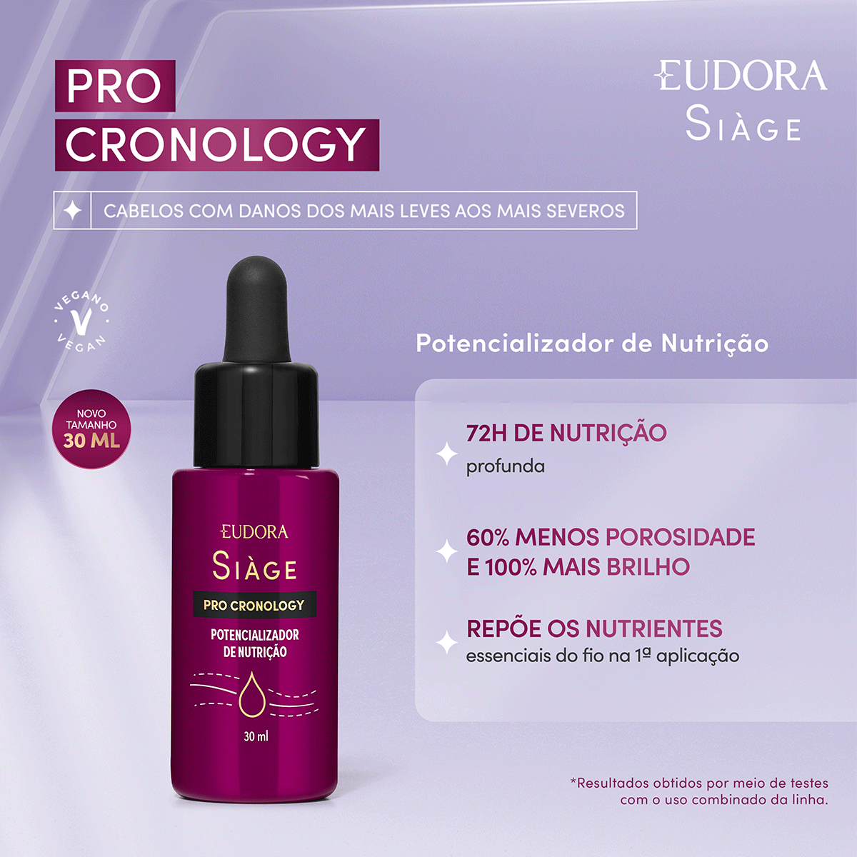 Potencializador de Nutrição Siàge Pro Cronology 30ml