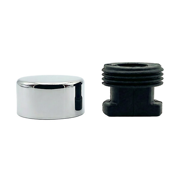 4 pattes à glace Laiton chromé ø18 mm x EP. 6 mm