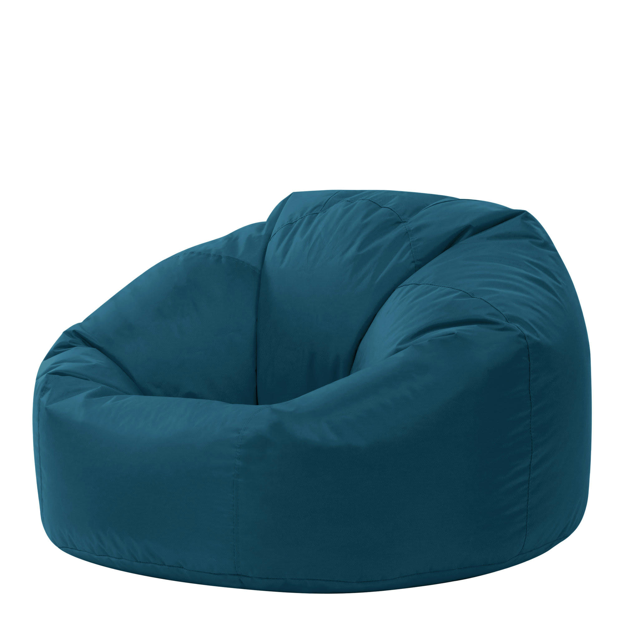 - Pouf extérieur bleu canard