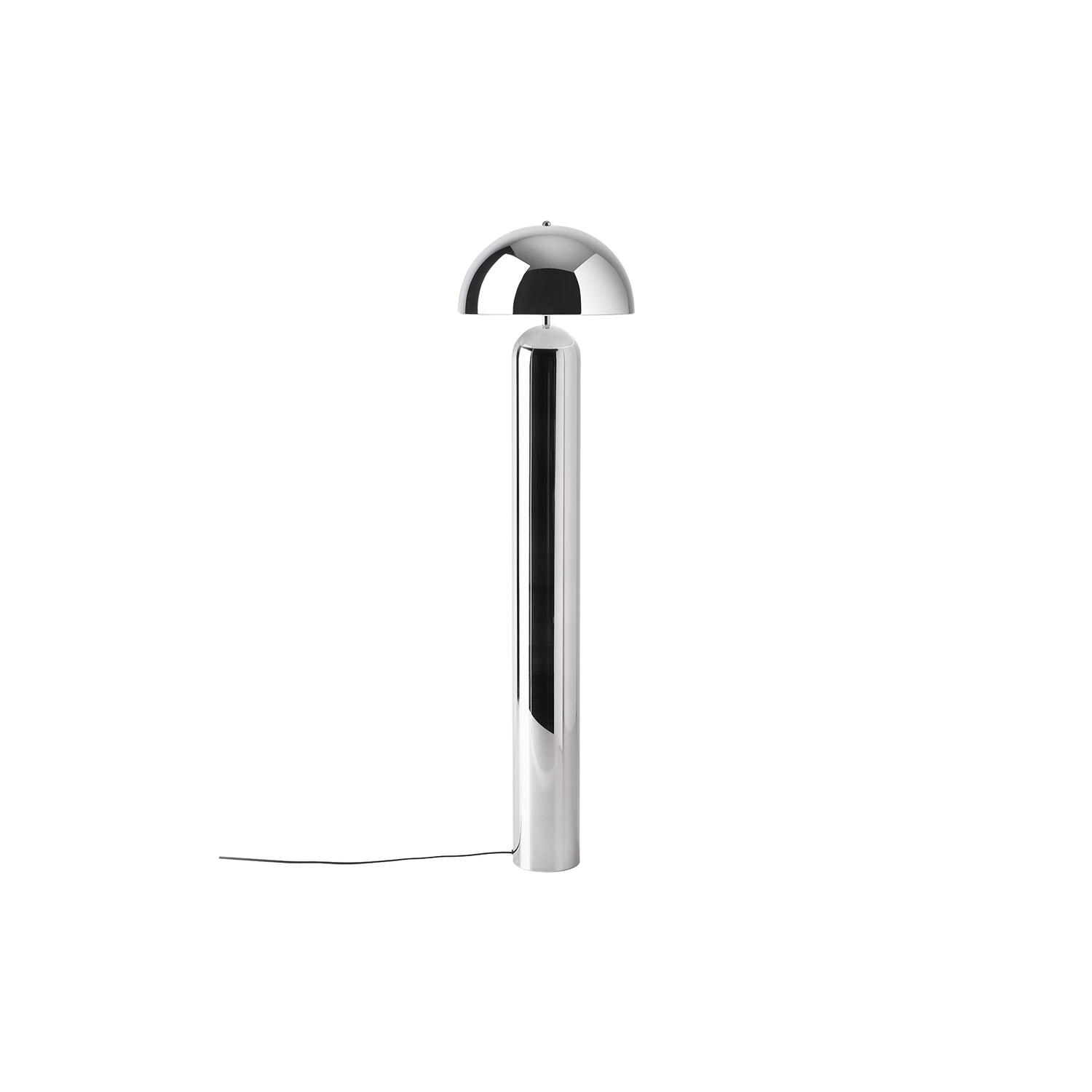 Walter Retro Floor Lamp, chrome