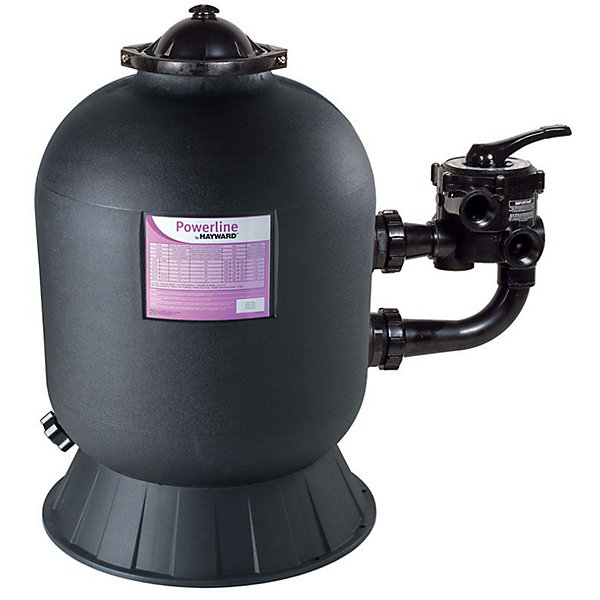 Filtre à sable Hayward Powerline - Version Side Filtre SIDE à sable Powerline 14 m3/h