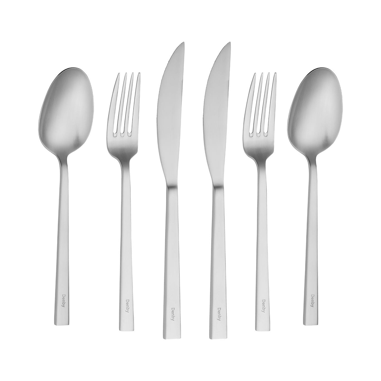 Linear 6 Piece Cutlery Set