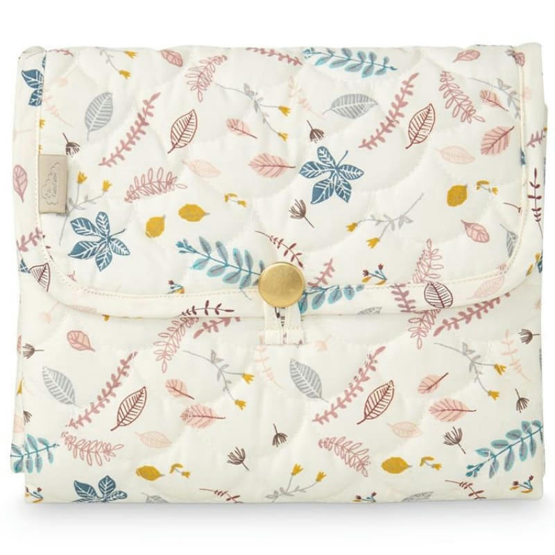 - Tapis à langer Pressed Leaves rose