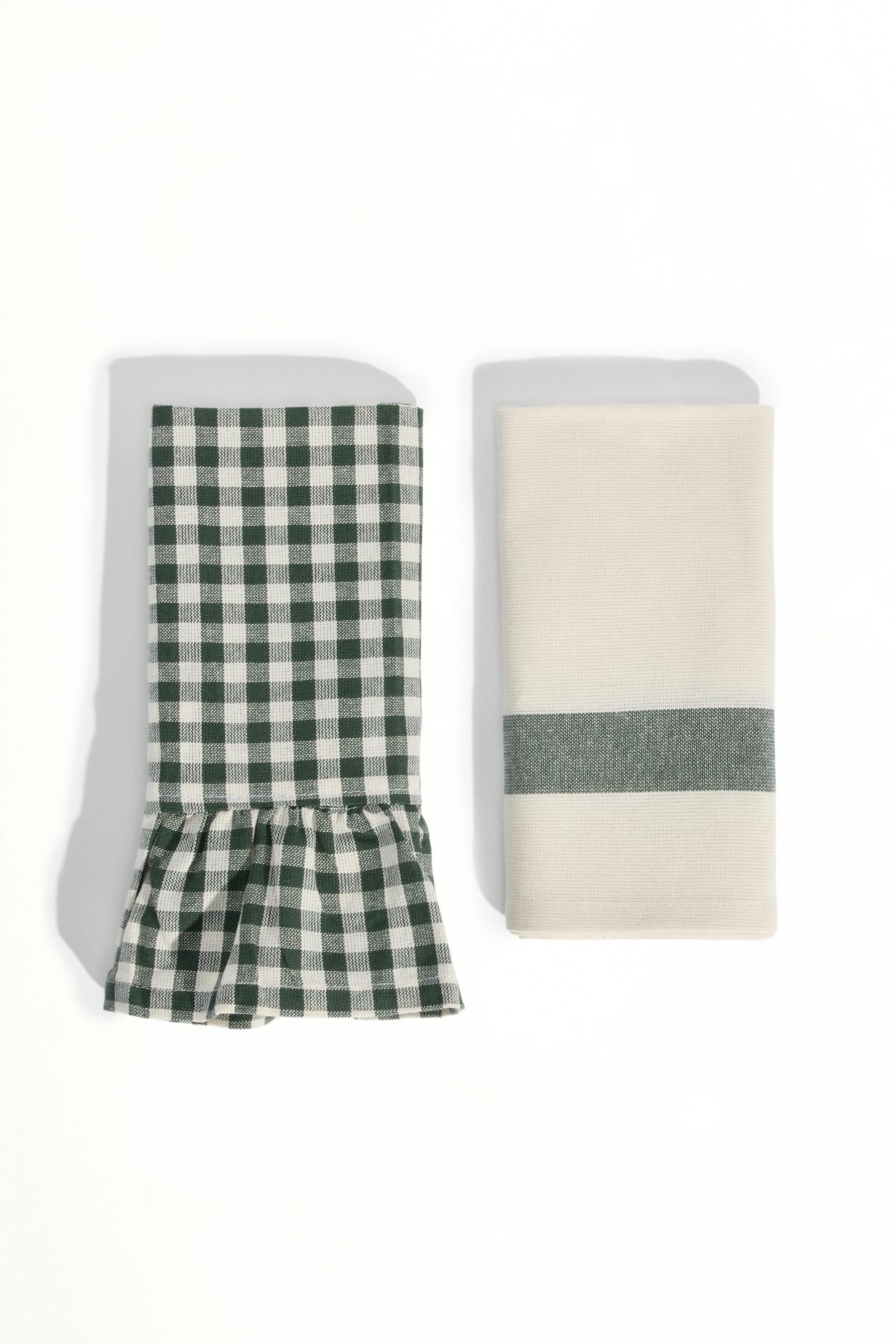 Paños cocina combinados (Pack 2)