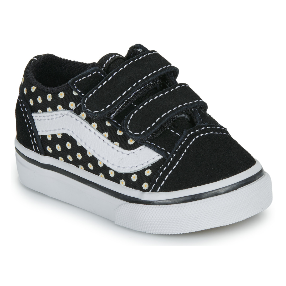 Vans - Old Skool V FLORAL - Black / Flower