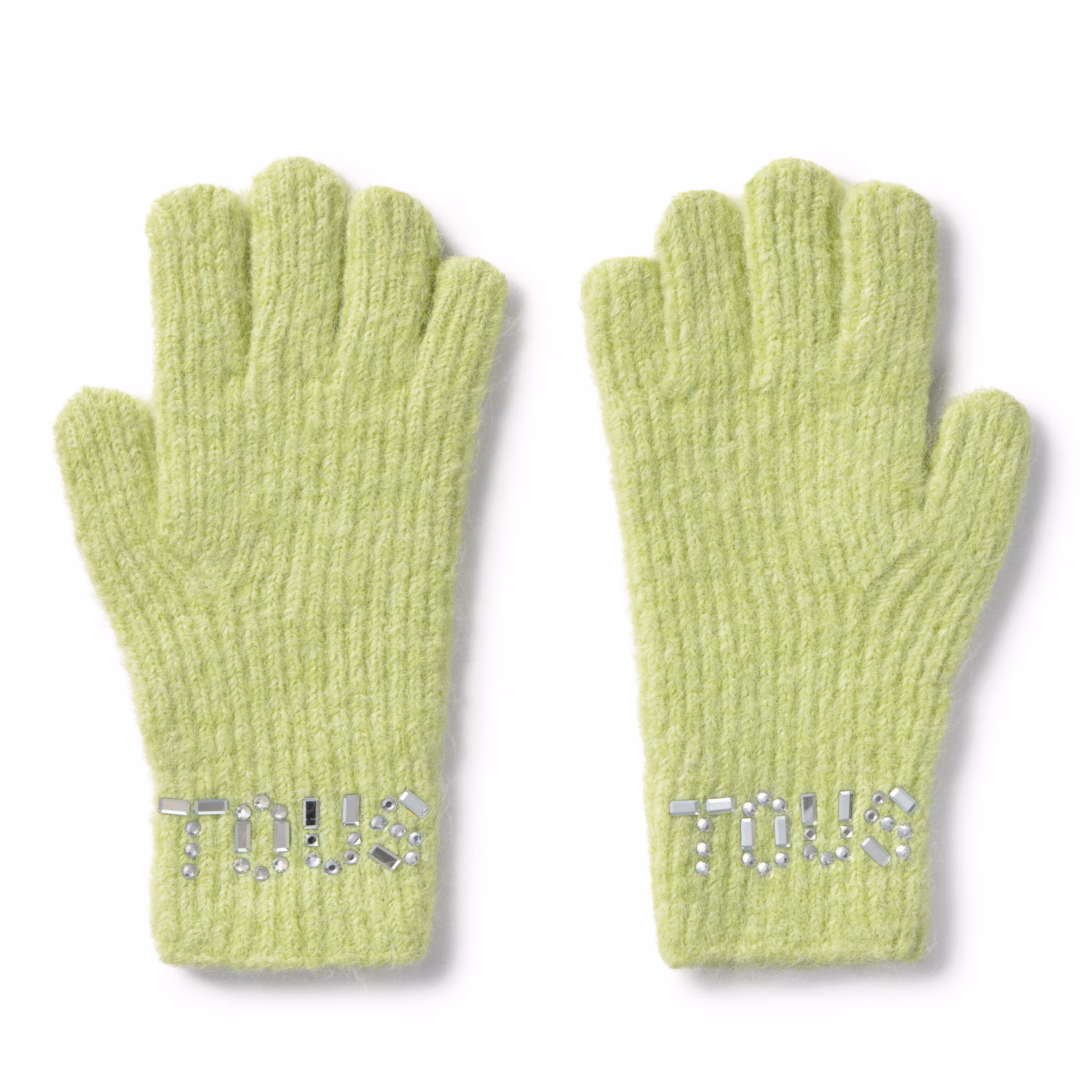 Guantes verde palo TOUS Crystal