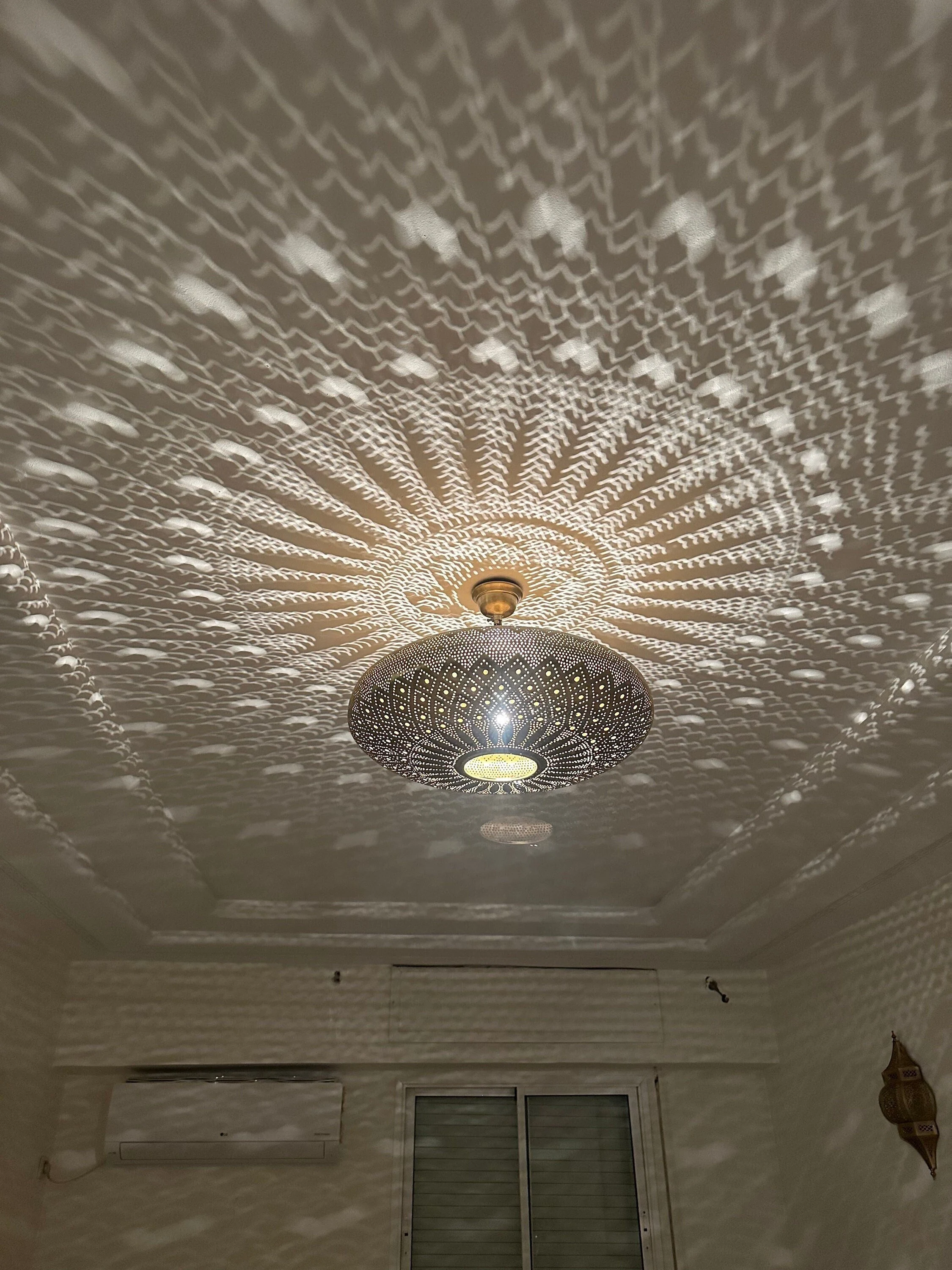 Moroccan brass chandelier lighting, silver pendant light , bronze ceiling lamp , silver chandelier, bronze pendant lighting,handmade pendant