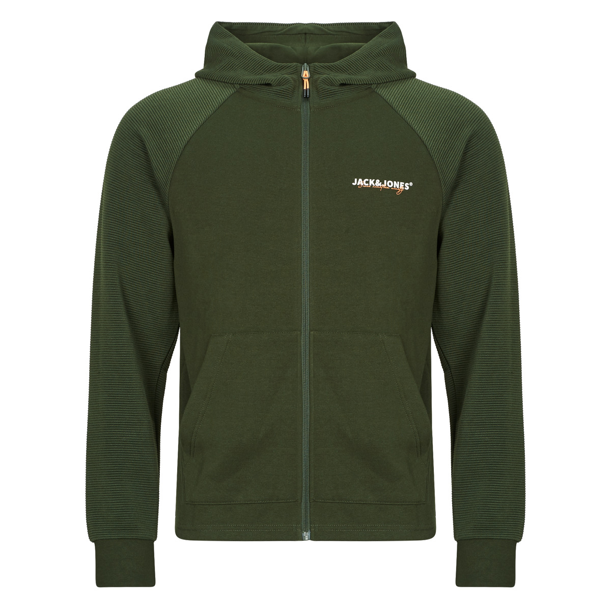 Jack & Jones - JJTHATCHER SWEAT - Kaki