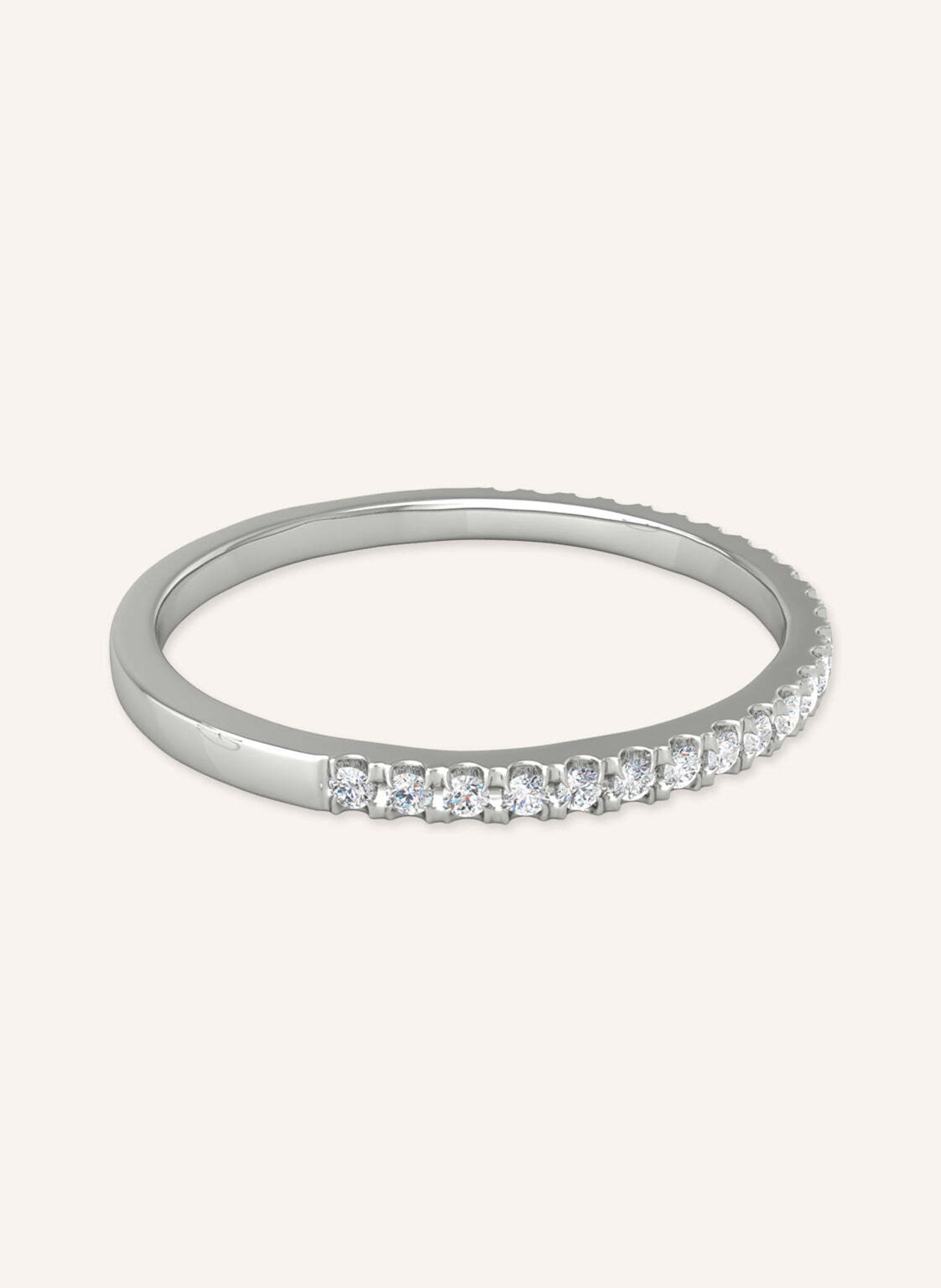 VEYNOU Ring MARA aus 18 Karat Weißgold und 0,10ct. Lab-Grown Diamanten