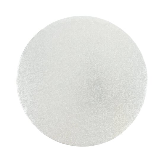 Silver Round Double Thick Card Cake Board 10 Inches
