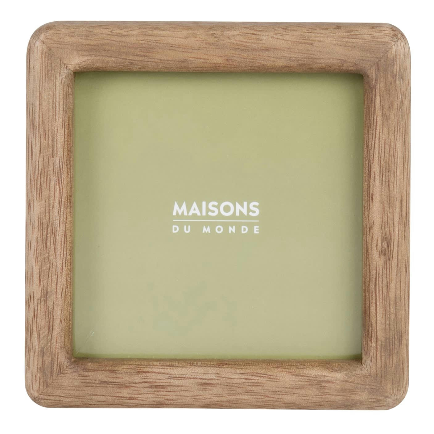 SOLIA - Cadre photo en bois d'hévéa 10x10