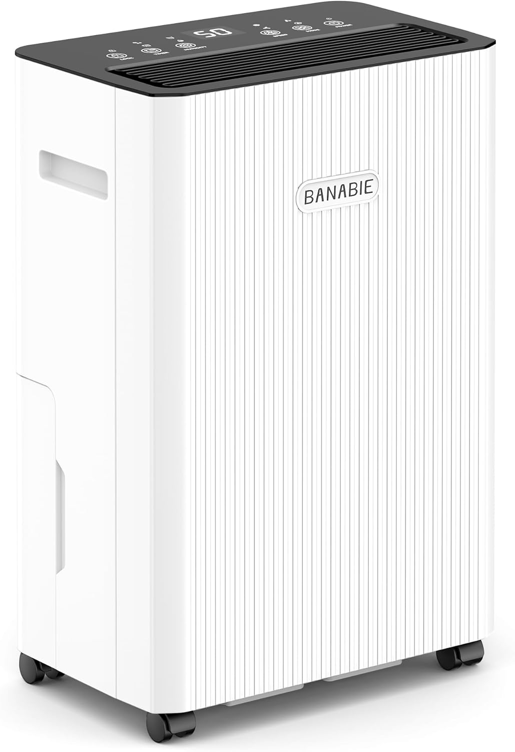 2500 Sq.Ft Dehumidifier for Basement, 32 Pint Dehumidifiers for Home with Drain Hose, Ultra Quiet 32dB, Smart Humidity Control, 24H Timer, Energy Efficient, Portable for Bedroom, Bathroom, RV