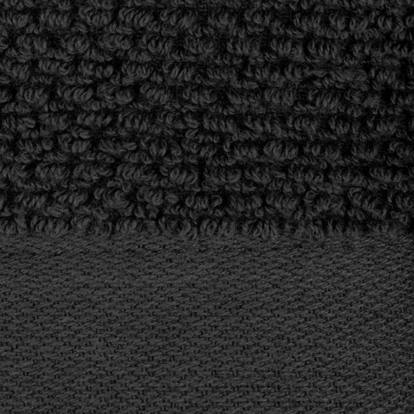 Ręcznik 70x140 czarny z efektem ryżowym frotte 550 g/m2