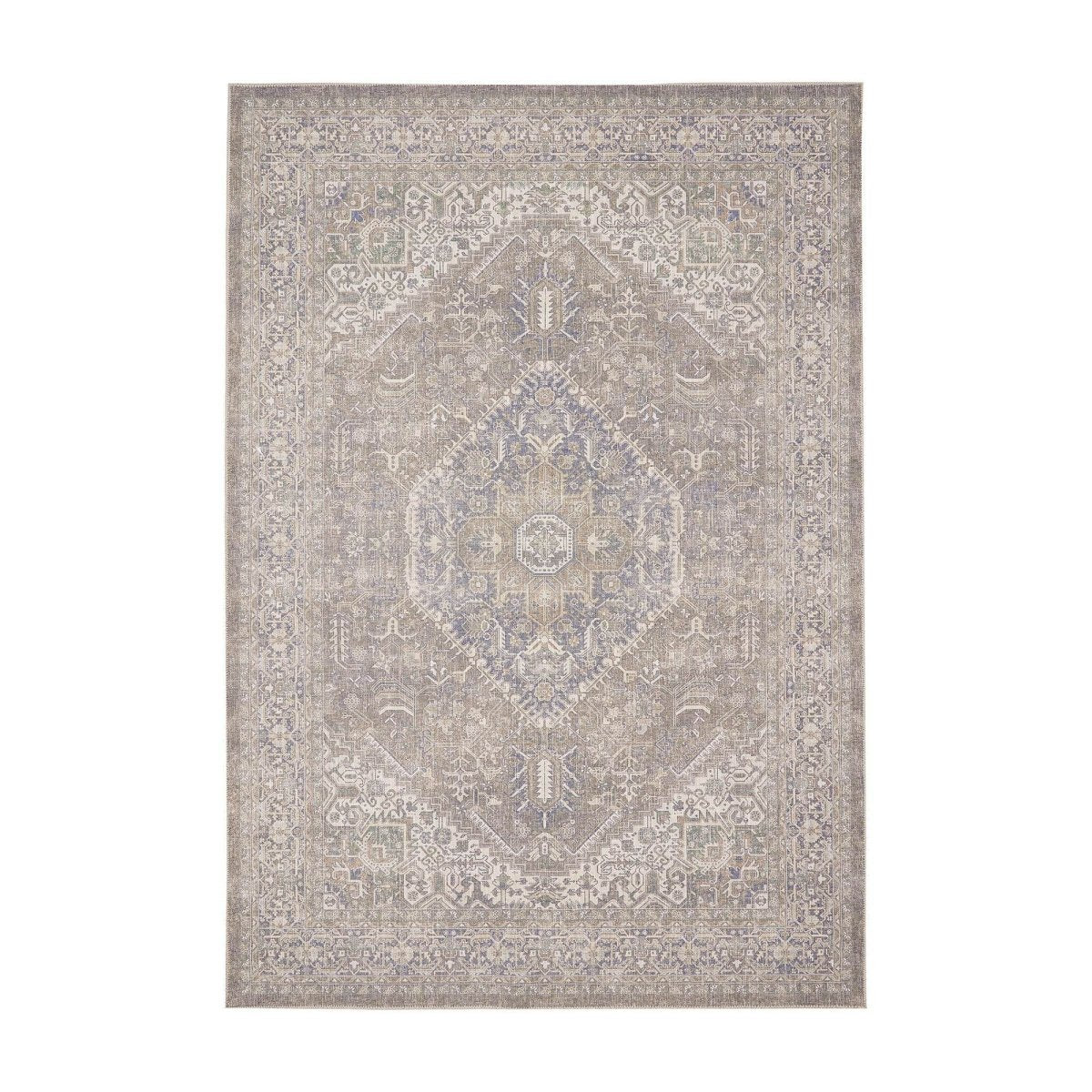 Interieur05 Vintage vloerkleed Ethel -Groen/Blauw - 330 x 240 cm