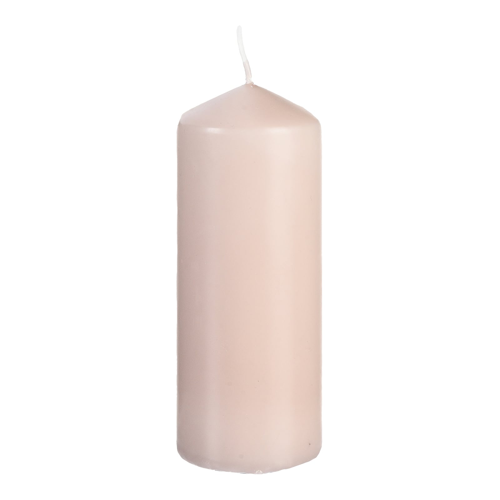Stumpenkerze Basic Beige, ⌀ 6 cm, H 150 mm