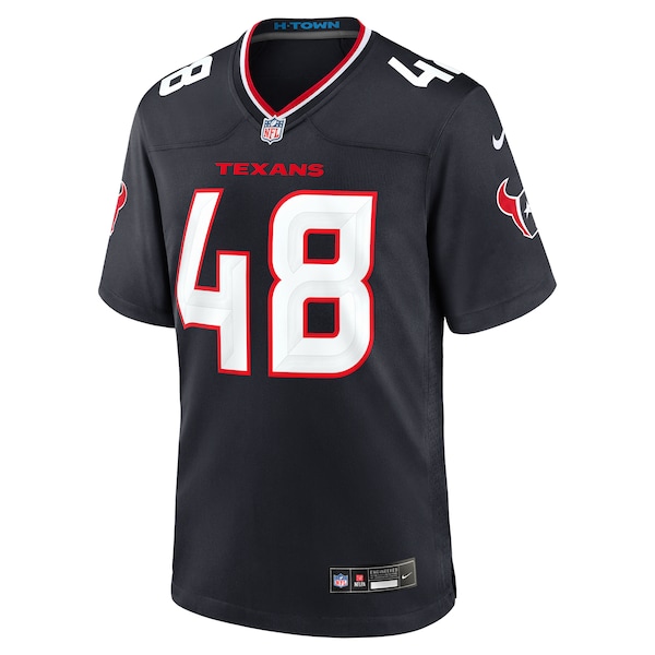 Christian Harris Houston Texans Nike Team Game Jersey -  Navy