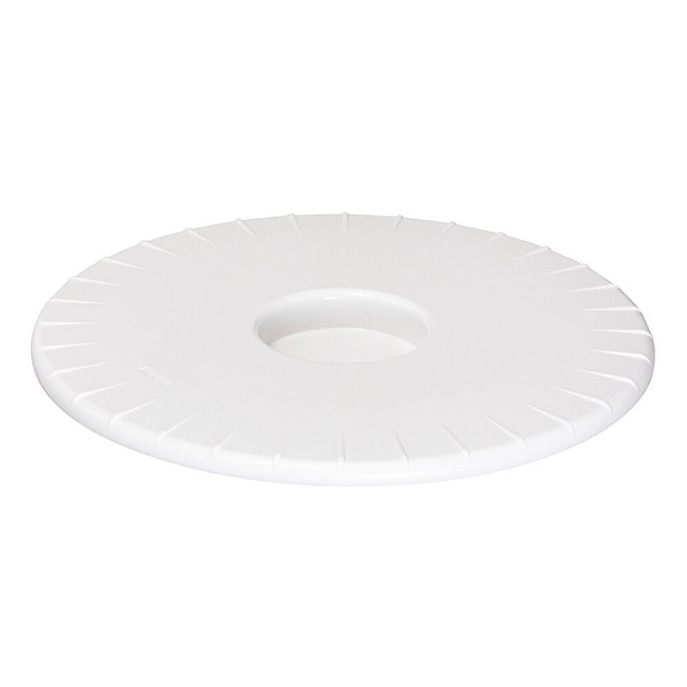 POTTETRALLE WAGNER 0451 ULTRAFLAT HVIT Ø30 CM 100KG
