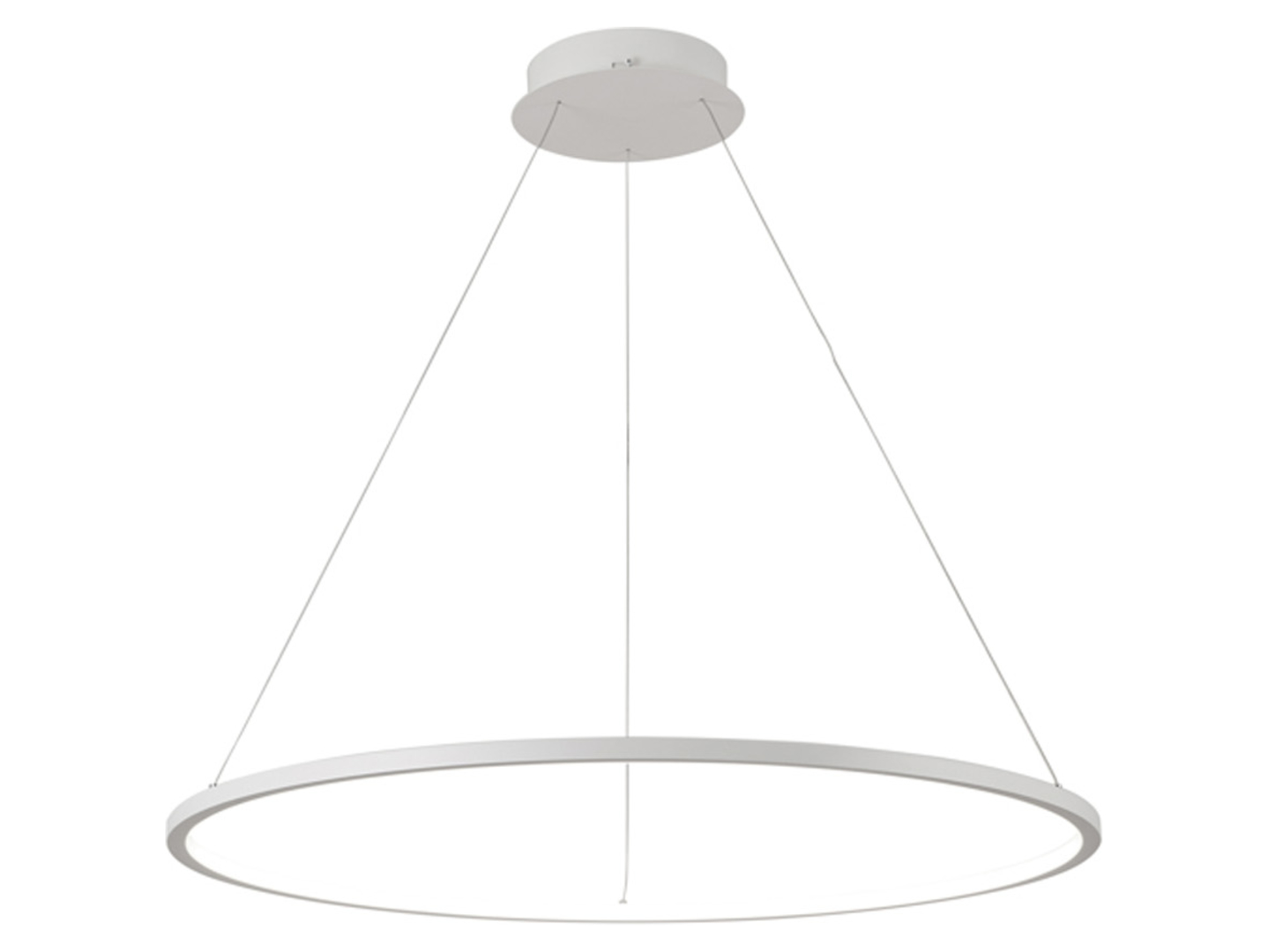 Lampa wisząca Vinola LED ze zmienną barwą światła czarna