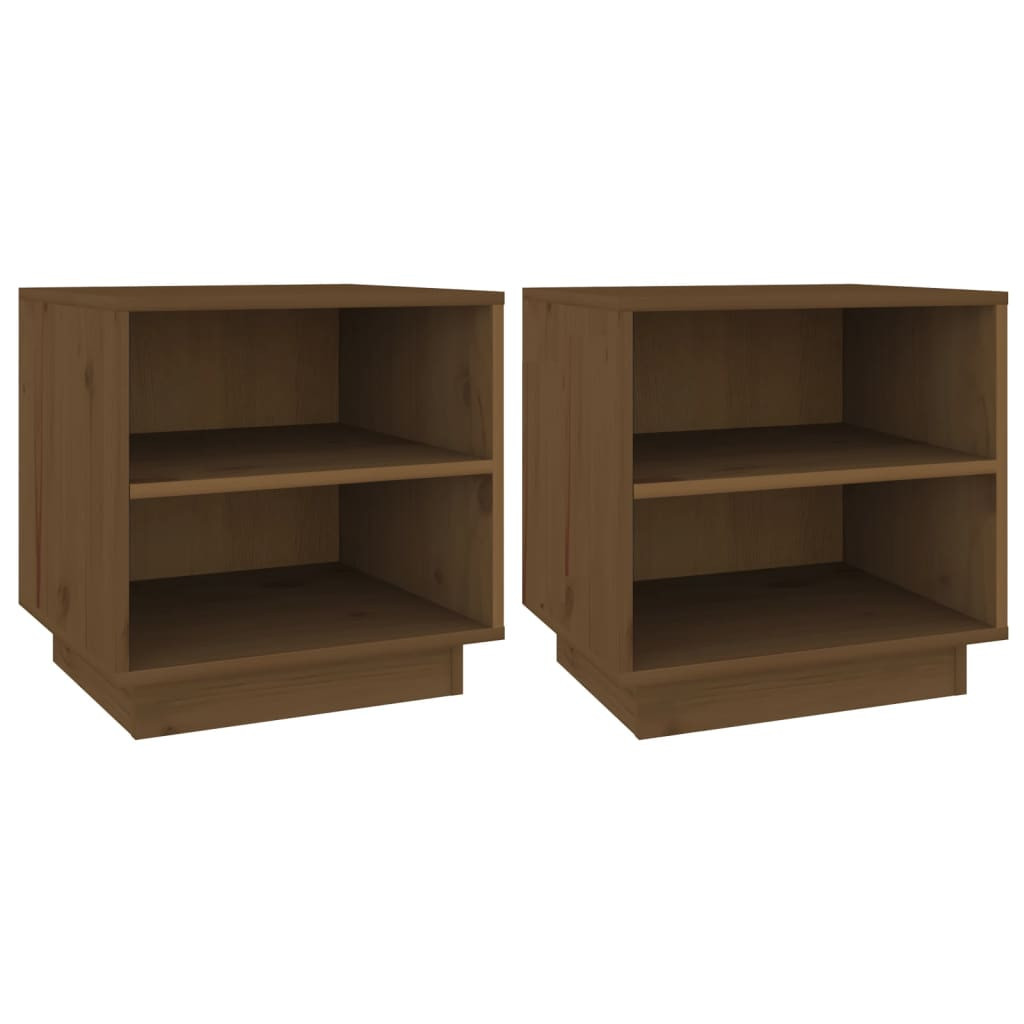 2x Szafka Nocna Stolik KomodaDo Sypialni 40x34x40 cm
