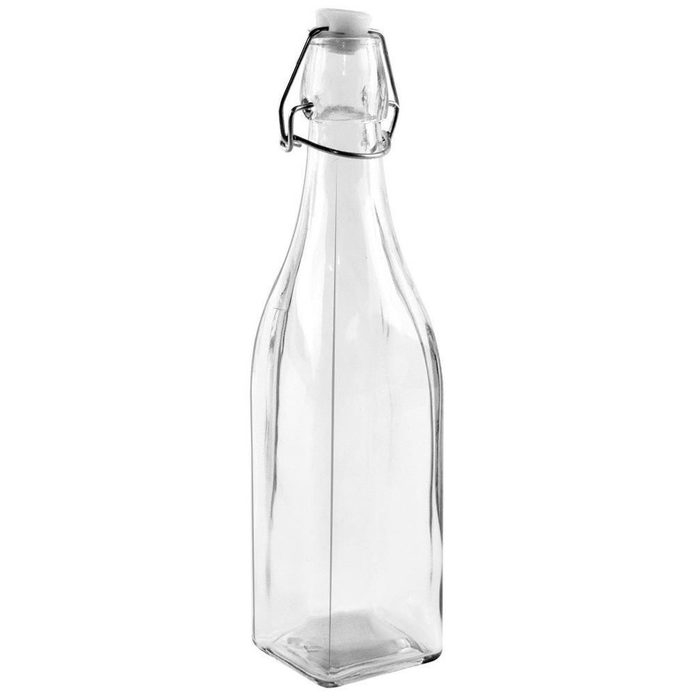 Butelka z klipsem na wino nalewkę likier szklana 530 ml
