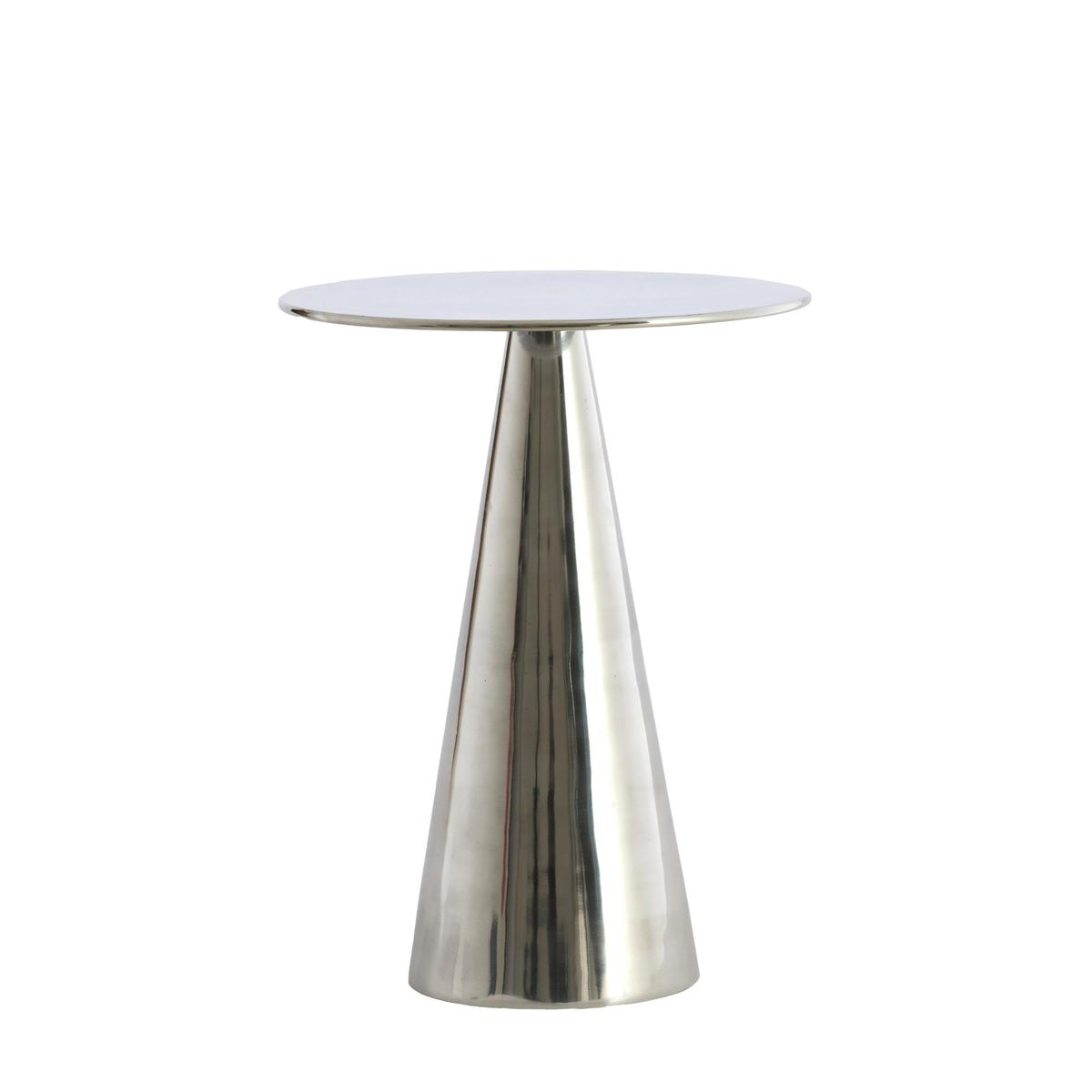 Light & Living bijzettafel Leova - grijs - Ø39cm