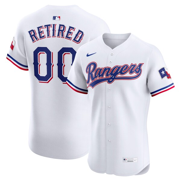 Texas Rangers Nike  Home Elite Pick-A-Player Retired Roster Jersey - White