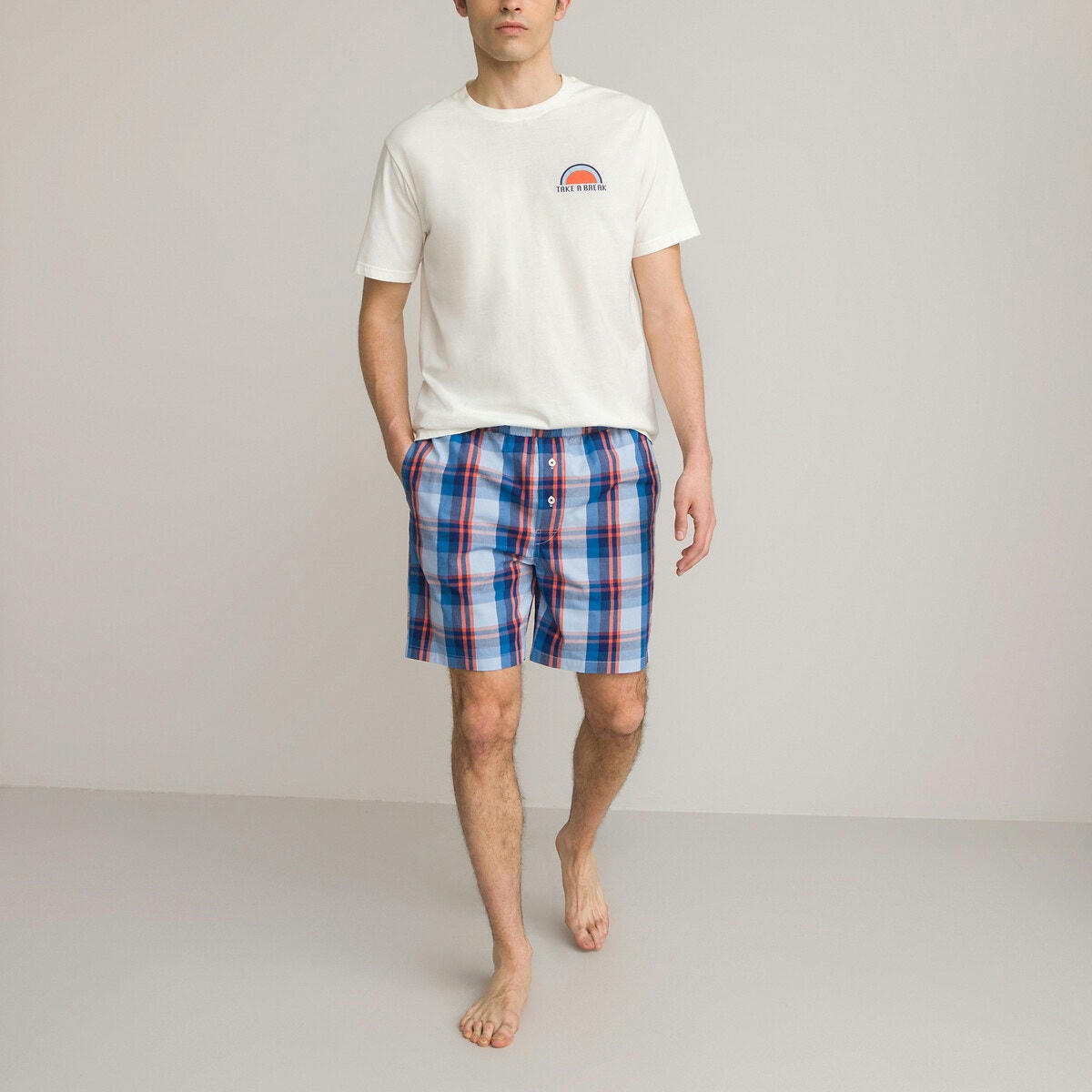 Pyjashort coton madras