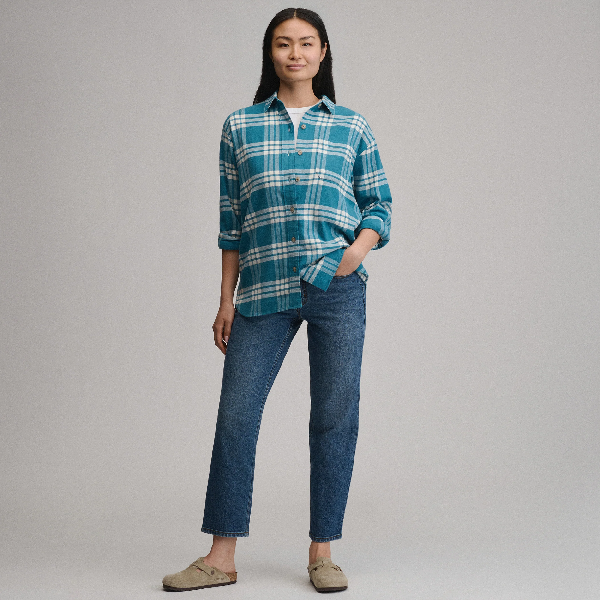 Women's Field Flex Boyfriend Flannel Shirt