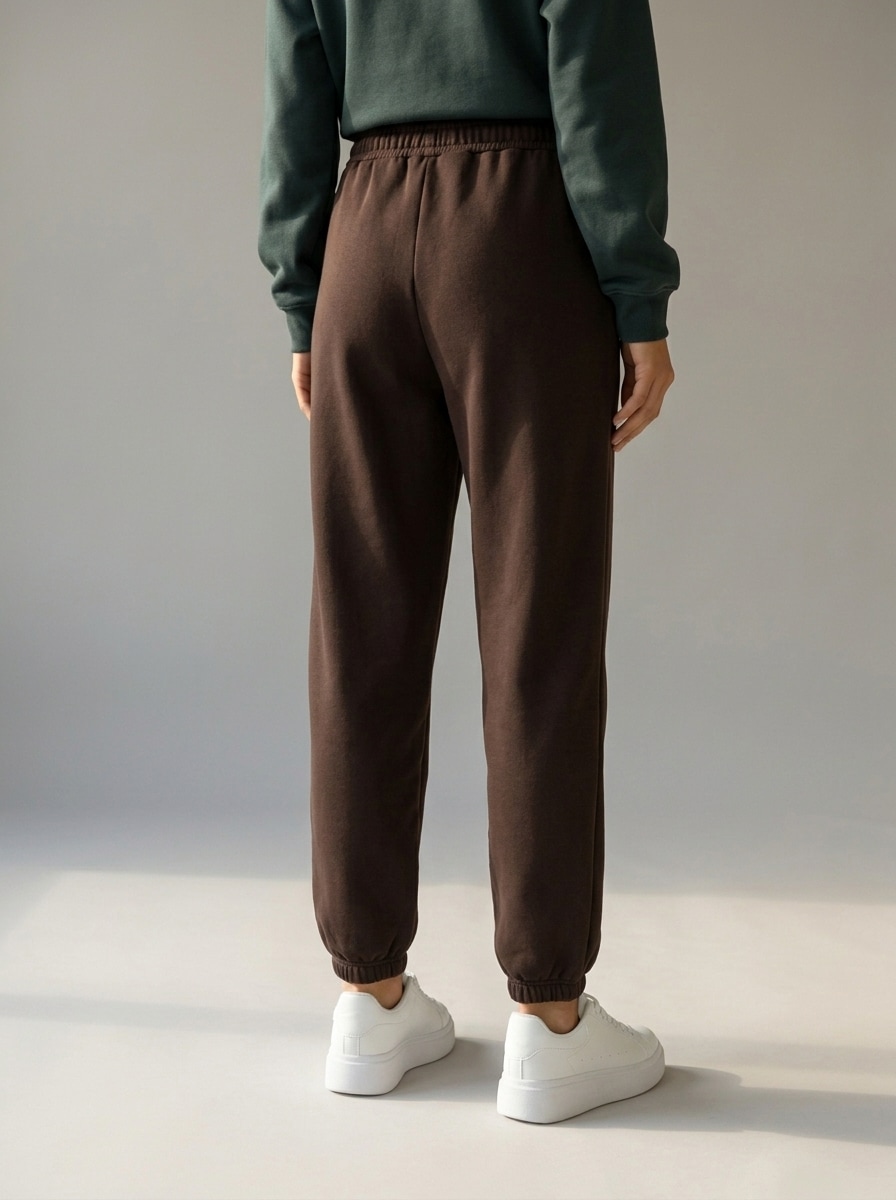 Spodnie dresowe jogger z napisem