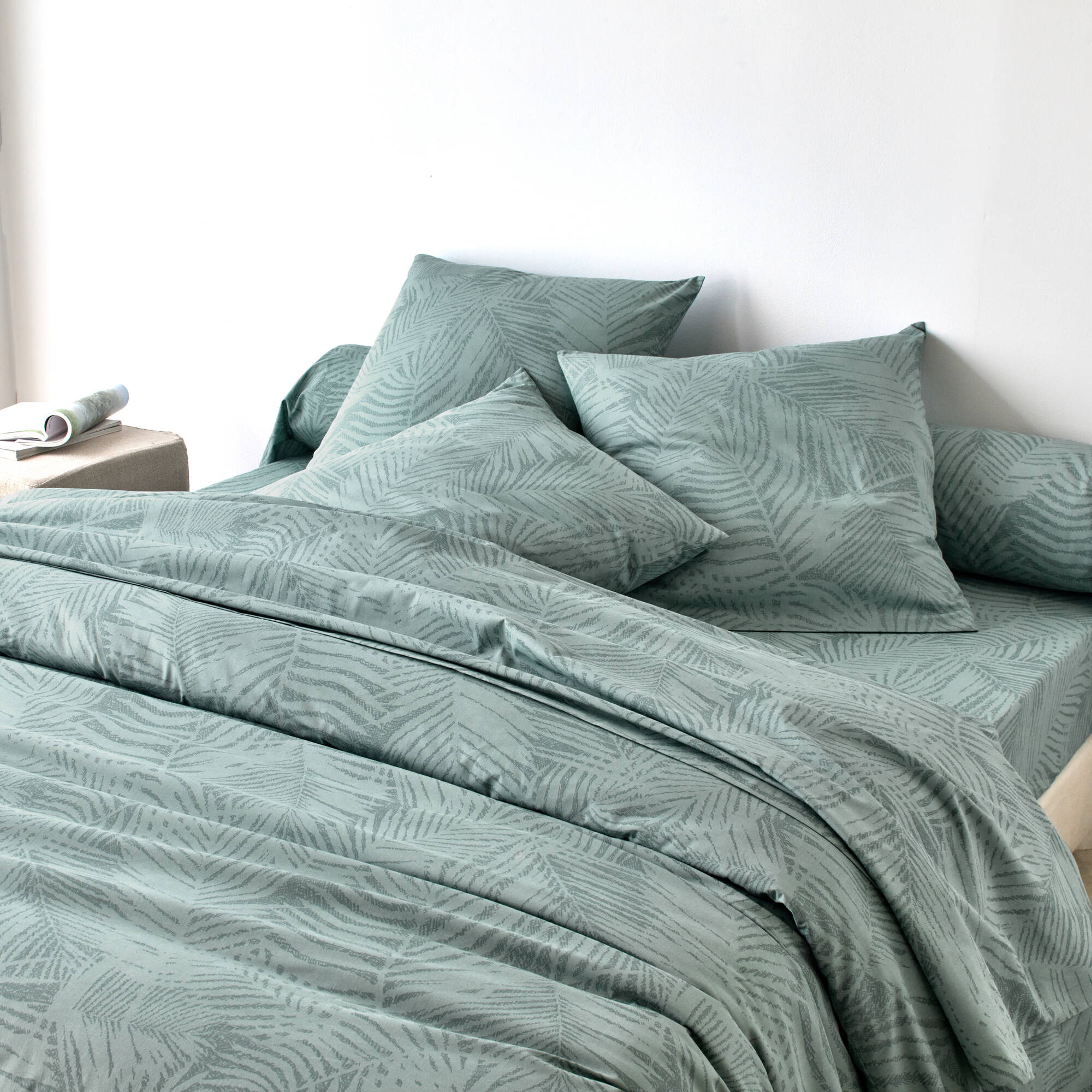 Linge de lit imprimé Marie coton